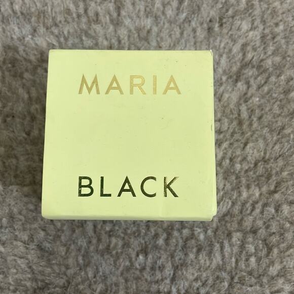 Maria Black Gold-Plated Avani 9 Huggie Hoop Earring New Retails $145 - Picture 4 of 9